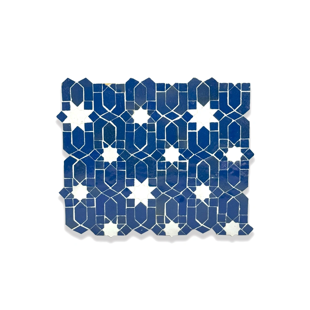 “Sevilla Nights” – Moorish Stars in Andalusian Blue